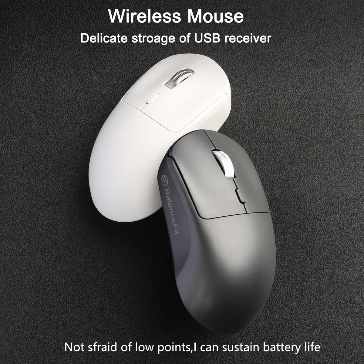 Android Tablet Gaming Accessories - Ergonomic Wireless Mouse for PC Computer