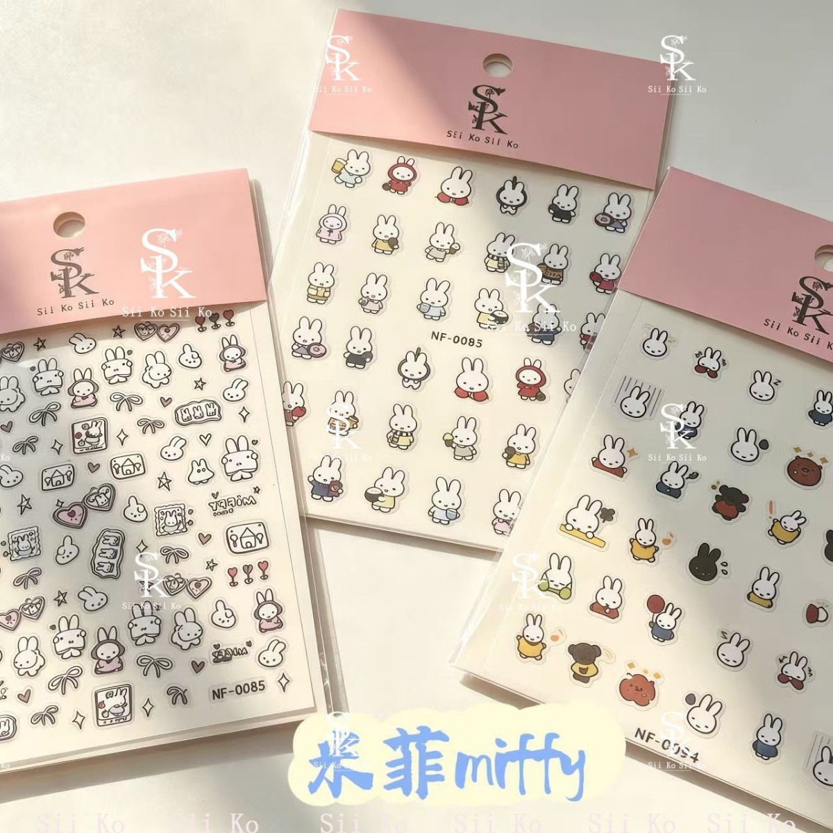 Miffy Rabbit Nail Stickers Cut - đánh giá và giá Tablet Cute Accessories