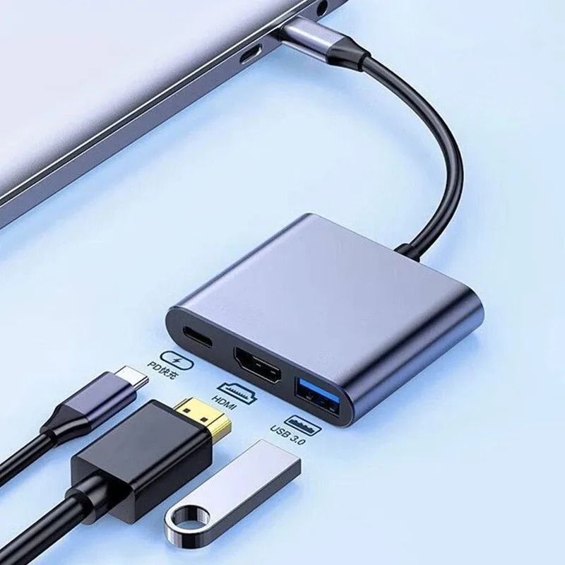 USB C HUB 3in1 Type C 3.0 to H - đánh giá và giá Usb Hub Type C