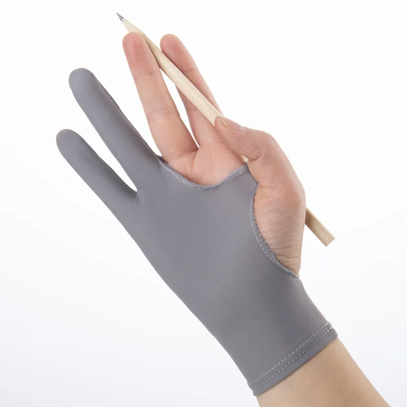 Two Finger Anti-fouling Glove  - đánh giá và giá Drawing Glove Artist