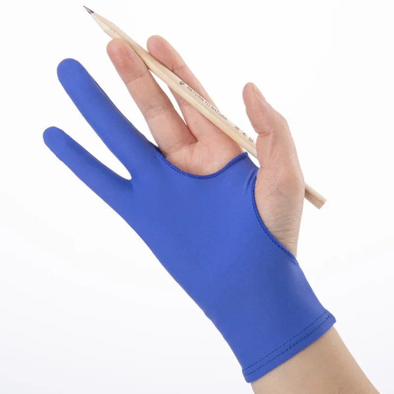 Two Finger Anti-fouling Glove  - đánh giá và giá Drawing Glove Artist